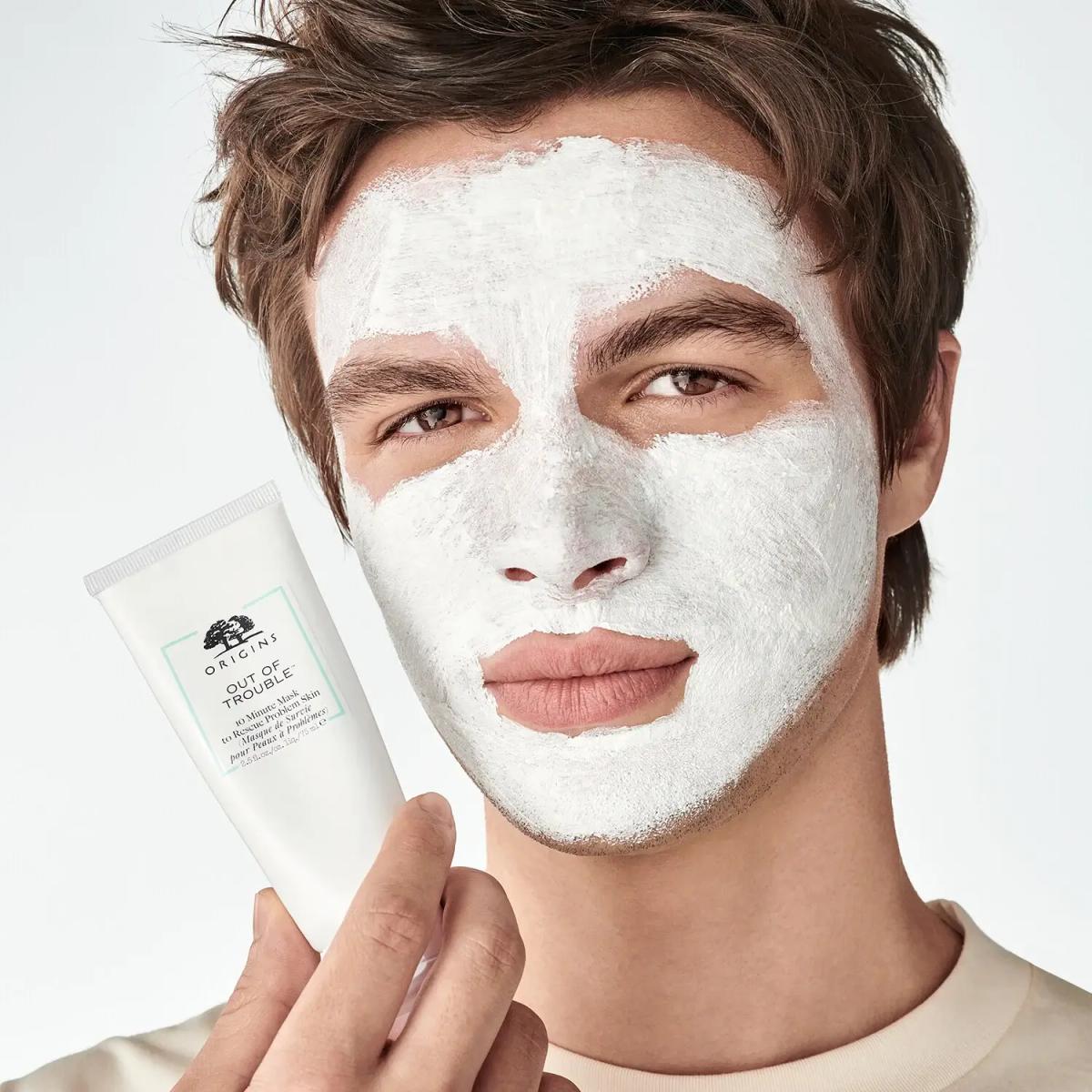 ORIGINS OUT OF TROUBLE MASQUE DE SURVIE POUR PEAUX A PROBLEM