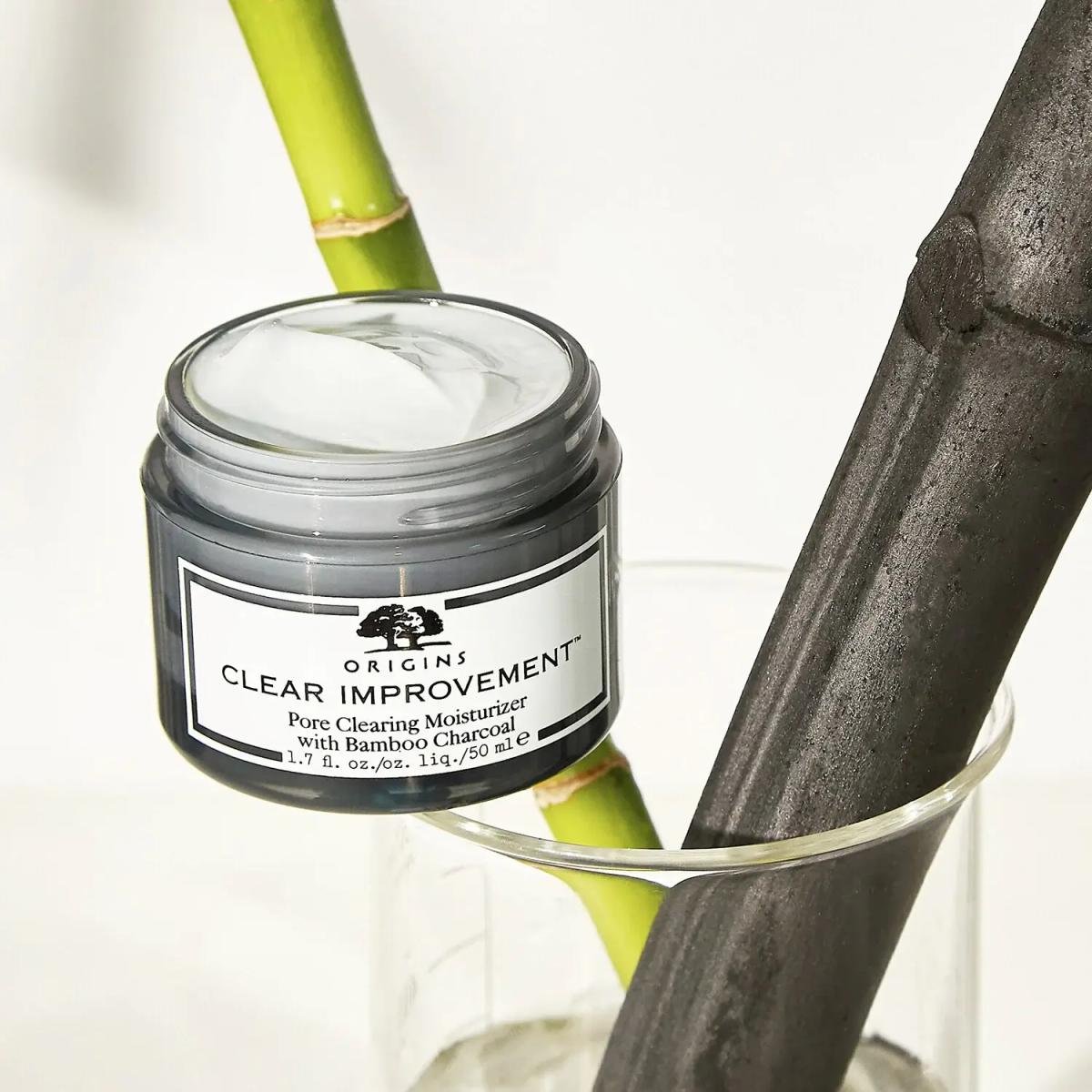 ORIGINS CLEAR IMPROVEMENT SOIN HYDRATANT NON-GRAS AU CHARBON DE BAMBOU 50ML