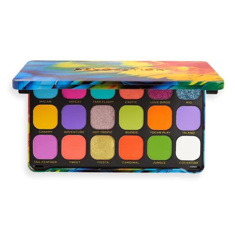Revolution FOREVER FLAWLESS BIRD OF PARADISE EYESHADOW PALETTE