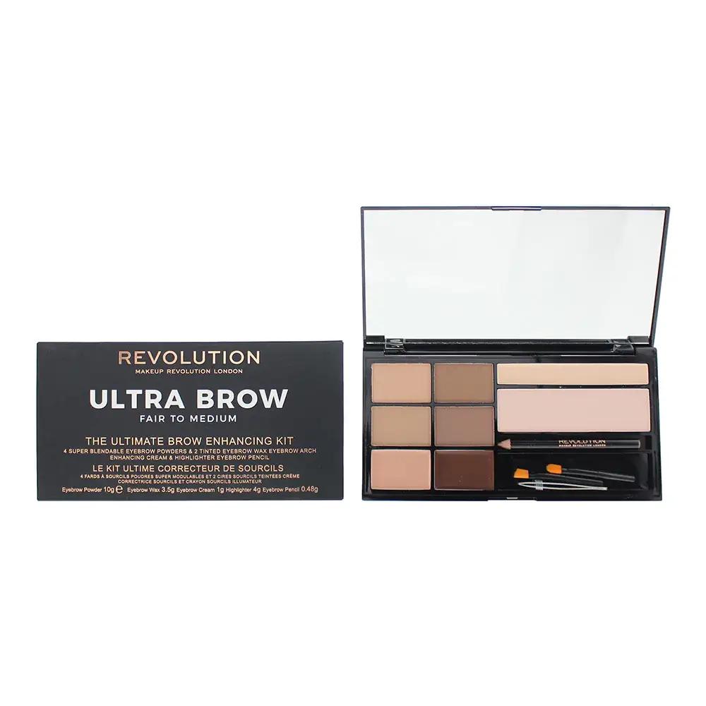 Revolution ULTRA BROW PALETTE MEDIUM TO DARK