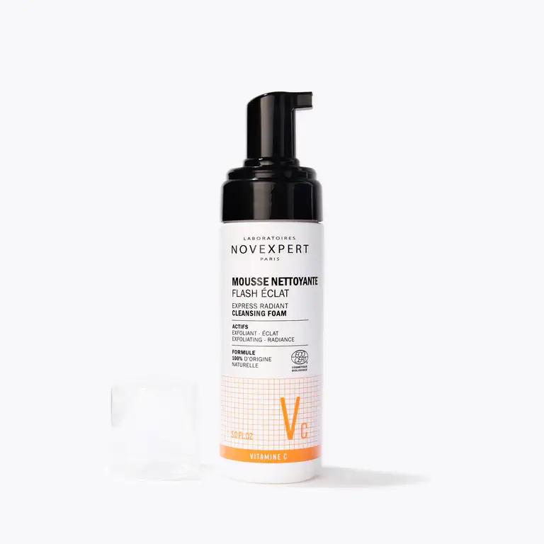 NOVEXPERT FLASH ECLAT MOUSSE NETTOYANTE 150ML