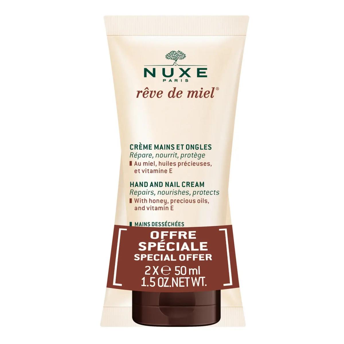 Nuxe REVE DE MIEL CREME MAINS ET ONGLES 50 ML*2