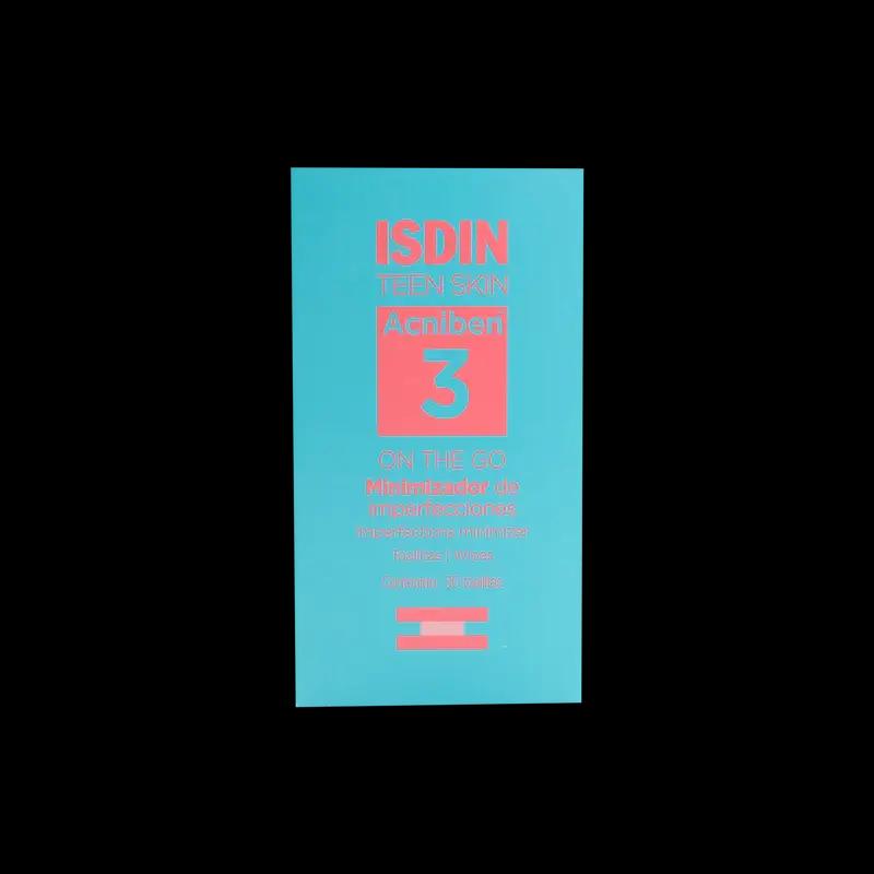 Isdin Teen Skin Acniben On the Go Lingettes 30 pièces