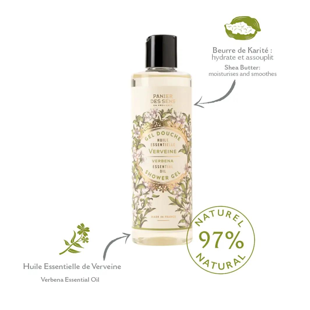 PANIER DES SENS GEL DOUCHE VERVEINE 250ML