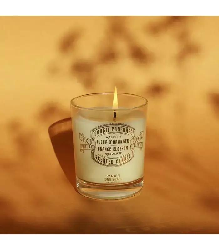PANIER DES SENS BOUGIE PARFUMEE FLEUR D'ORANGER 180G