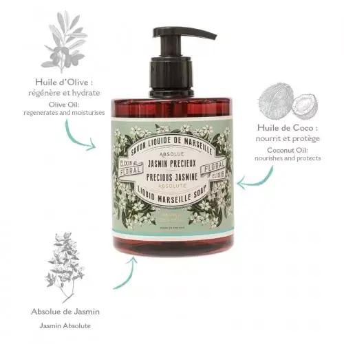PANIER DES SENS LIQUID SOAP OF MARSEILLE Jasmin 500ML