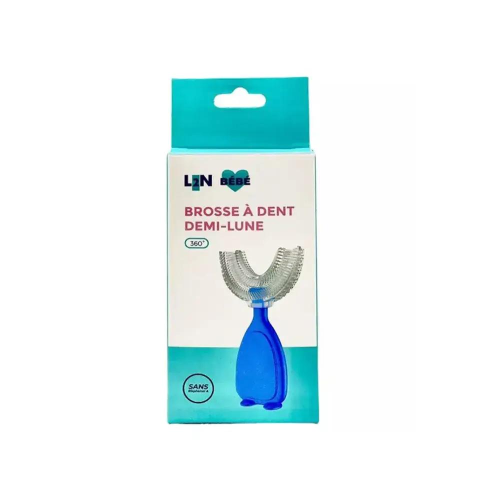 L2N TRADING Brosse à Dent Demi-Lune 360 Degrés 1 Brosse