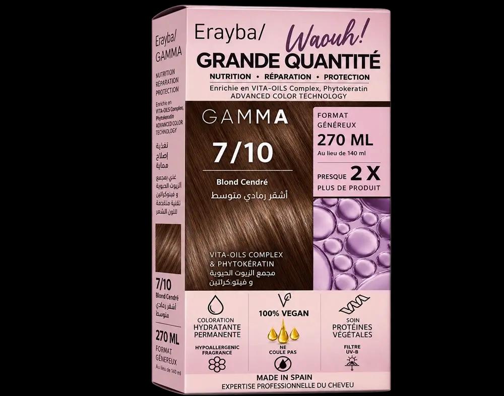 ERAYBA GAMMA NEXT 7/10 BLOND CENDRE 270ML