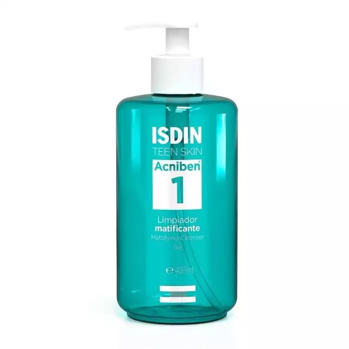 Isdin Acniben 1 Gel Nettoyant Matifiant 400ml