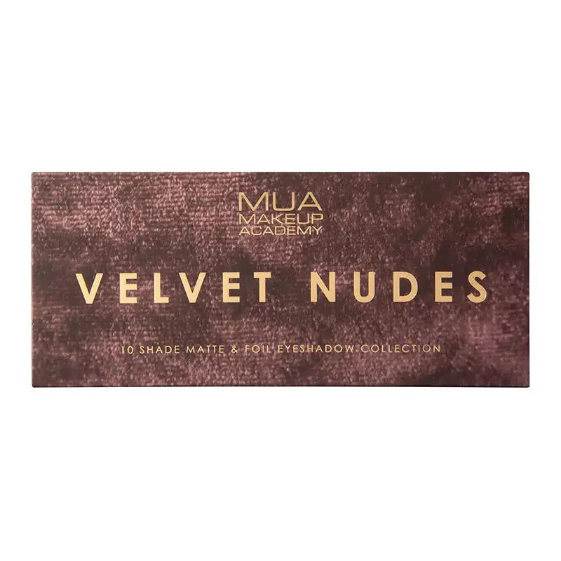 MUA MAKEUP VELVET NUDES 10SHADES MATTE