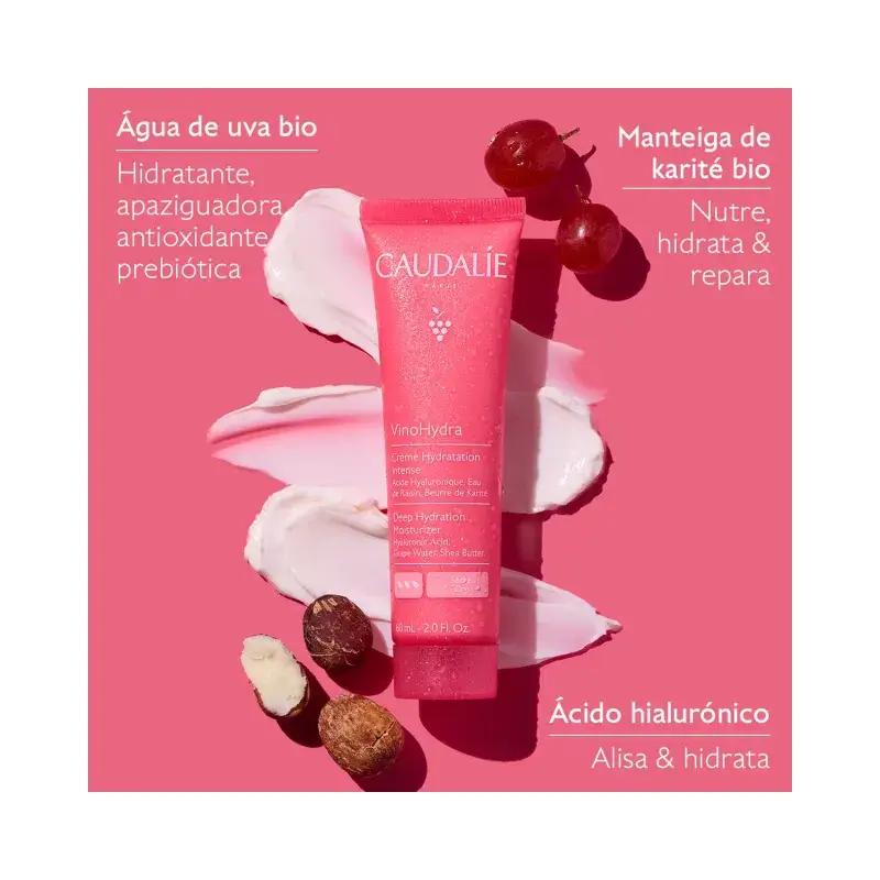 Caudalie Vinosource-Hydra Crème hydratation intense 60ml