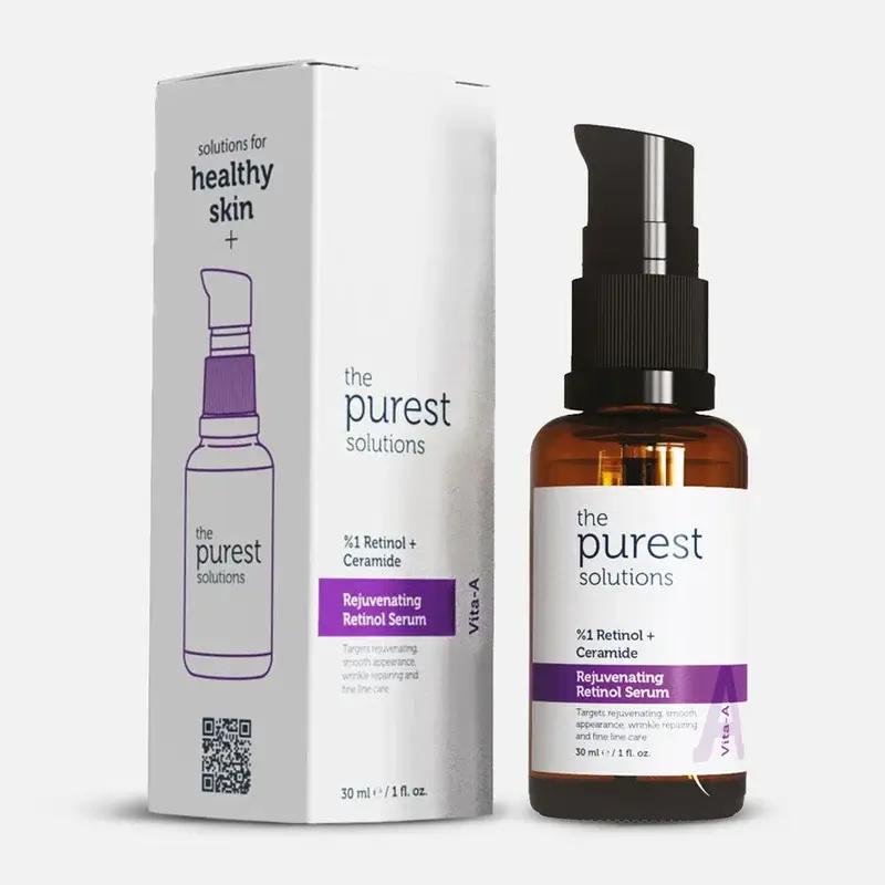 THE PUREST SOLUTIONS REJUVENATING RETINOL SERUM 1 % + CERAMID 30 ML
