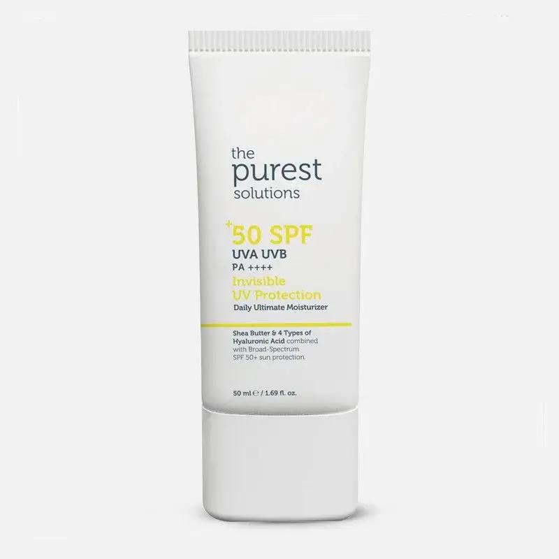 THE PUREST SOLUTIONS INVISIBLE UV PROTECTION SPF50+