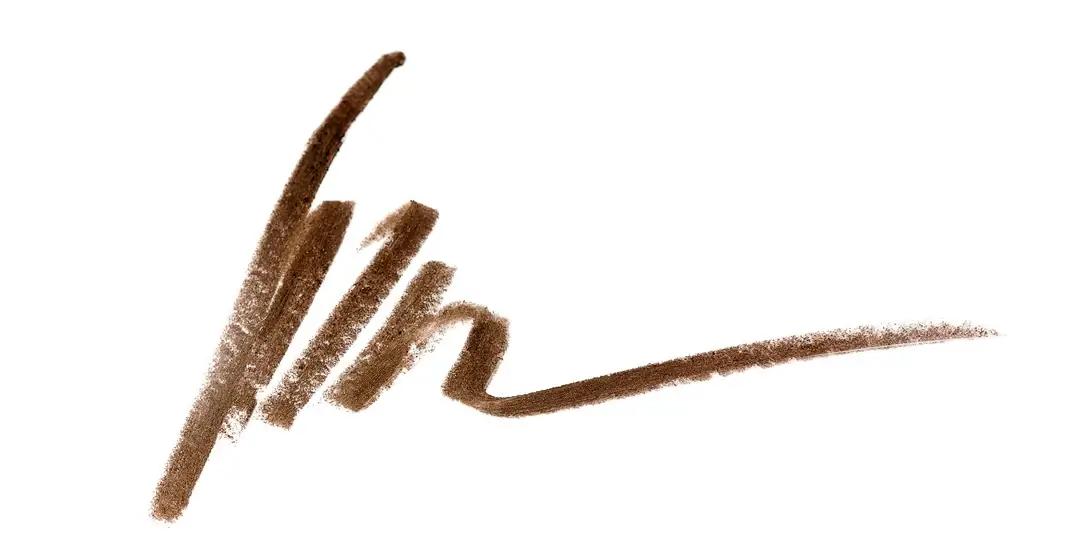 MUA MAKEUP BROW DEFINE EYEBROW PENCIL + BLENDING BRUSH MID BROWN