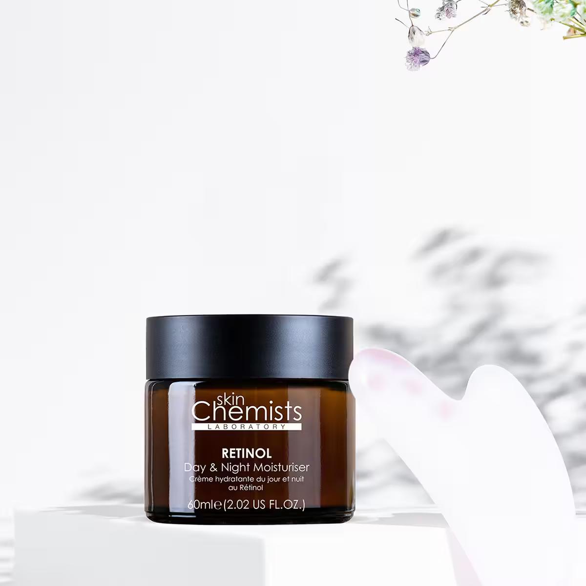 SKIN CHEMISTS CREME DE JOUR ET NUIT AU RETINOL 60ML
