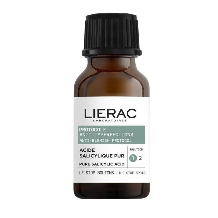 Lierac PROTOCOLE ANTI-IMPERFECTIONS Le Stop-Boutons Visage Peaux Mixtes à Grasses, 15ml
