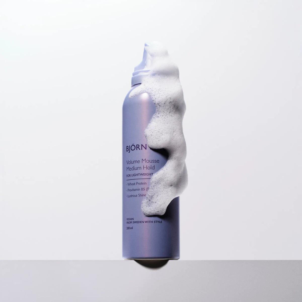 BJORN AXEN Volume Mousse Medium Hold 200 ml