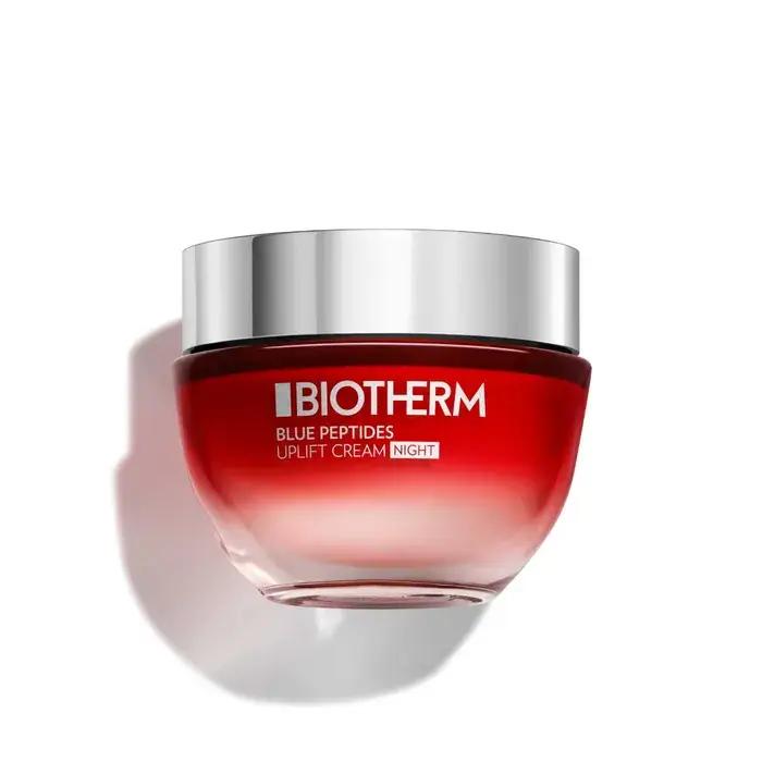 Biotherm BLUE PEPTIDES Uplift Crème de Nuit Visage Anti-Âge Raffermissante, Tout type de peau, 50ml