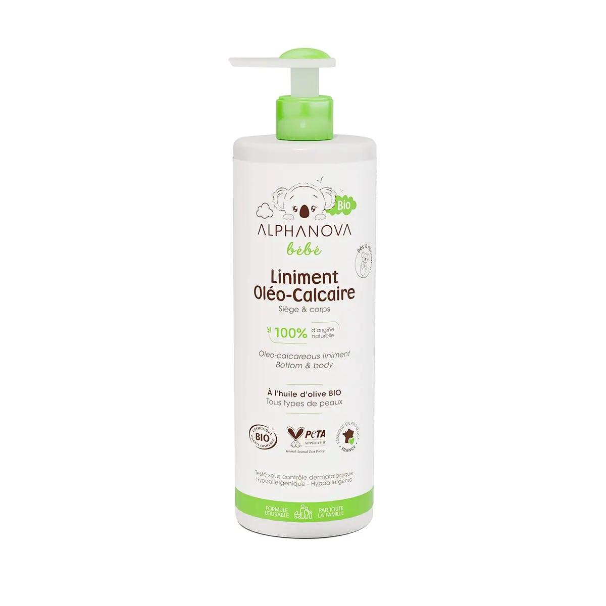 ALPHANOVA Liniment Oléo-Calcaire BIO 400 ml