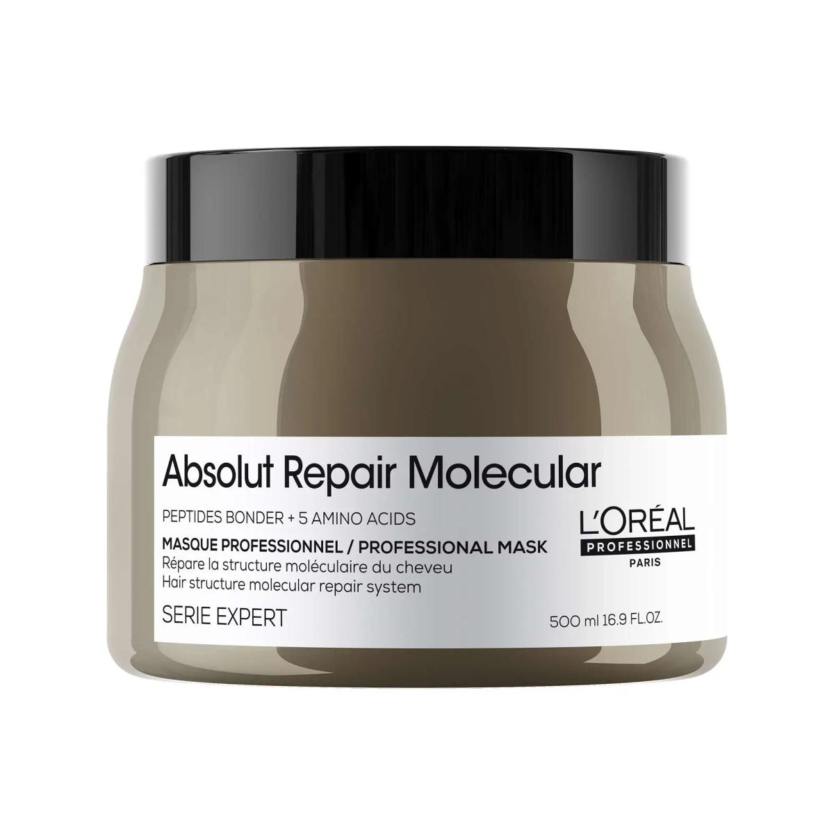 L'Oréal Professionnel Absolut Repair Masque Crème Moléculaire Réparateur Profond 500 ml