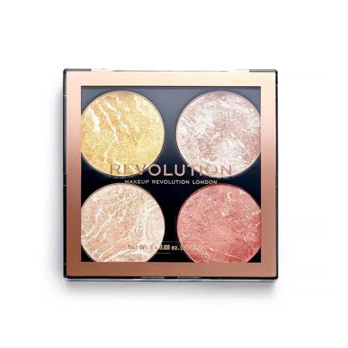 Revolution CHEEK KIT MAK IT COUNT HIGHLITER AND BRONZER KIT