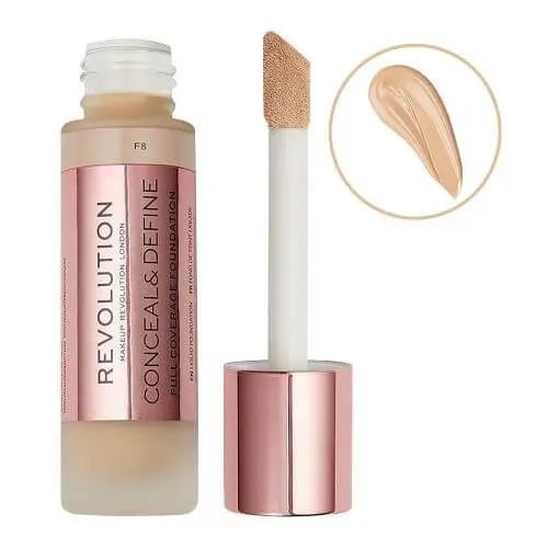 Revolution CONCEAL & DEFINE FULL COVERAGE FOUNDATION f8