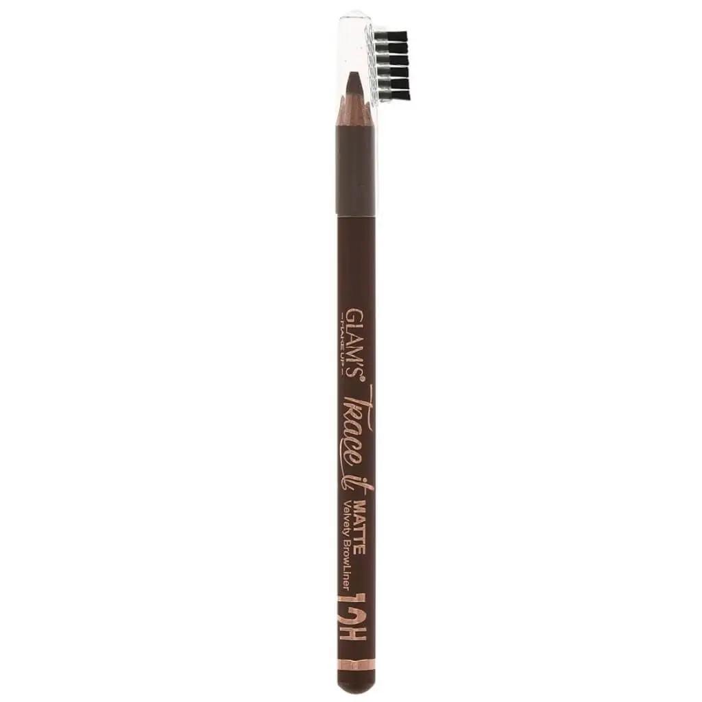 GLAM’S TRACE IT MATTE CRAYON SOURCILS DEEP BROWN 798