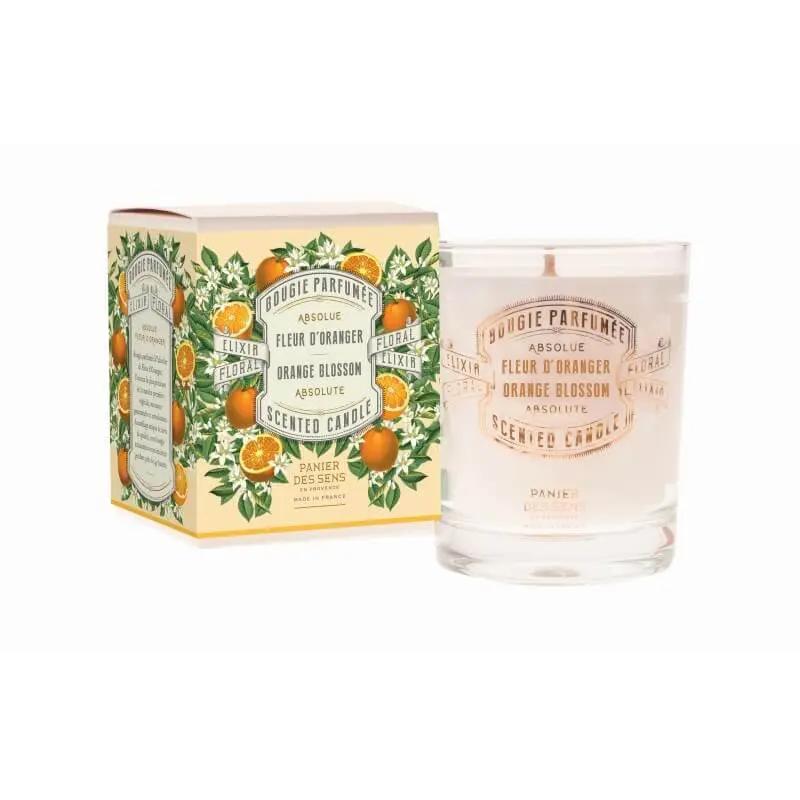 PANIER DES SENS BOUGIE PARFUMEE FLEUR D'ORANGER 180G
