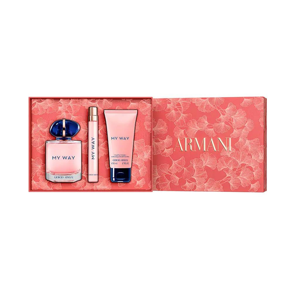 Giorgio Armani MY WAY EDP 90ML + EDP 10ML + LAIT HYDRATANT CORPS 50ML C0FFRET