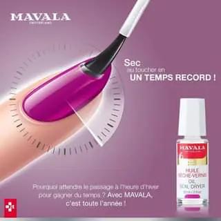 MAVALA HUILE SECHE-VERNIS