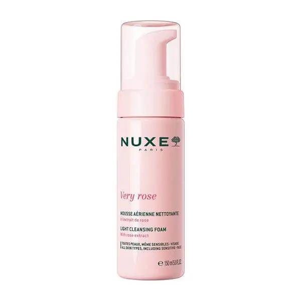 Nuxe Very rose Mousse Aérienne Nettoyante 150 ml