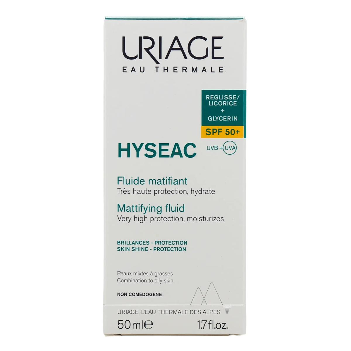 Uriage HYSEAC FLUIDE SPF50+ 50ML