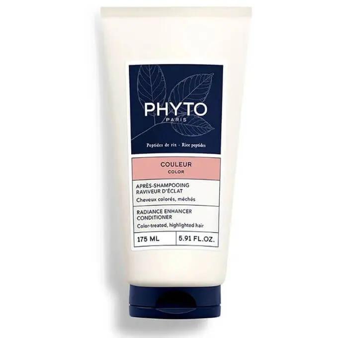 Phyto COULEUR Après Shampooing Raviveur d' Eclat 175ml Cheveux Colorés, Méchés