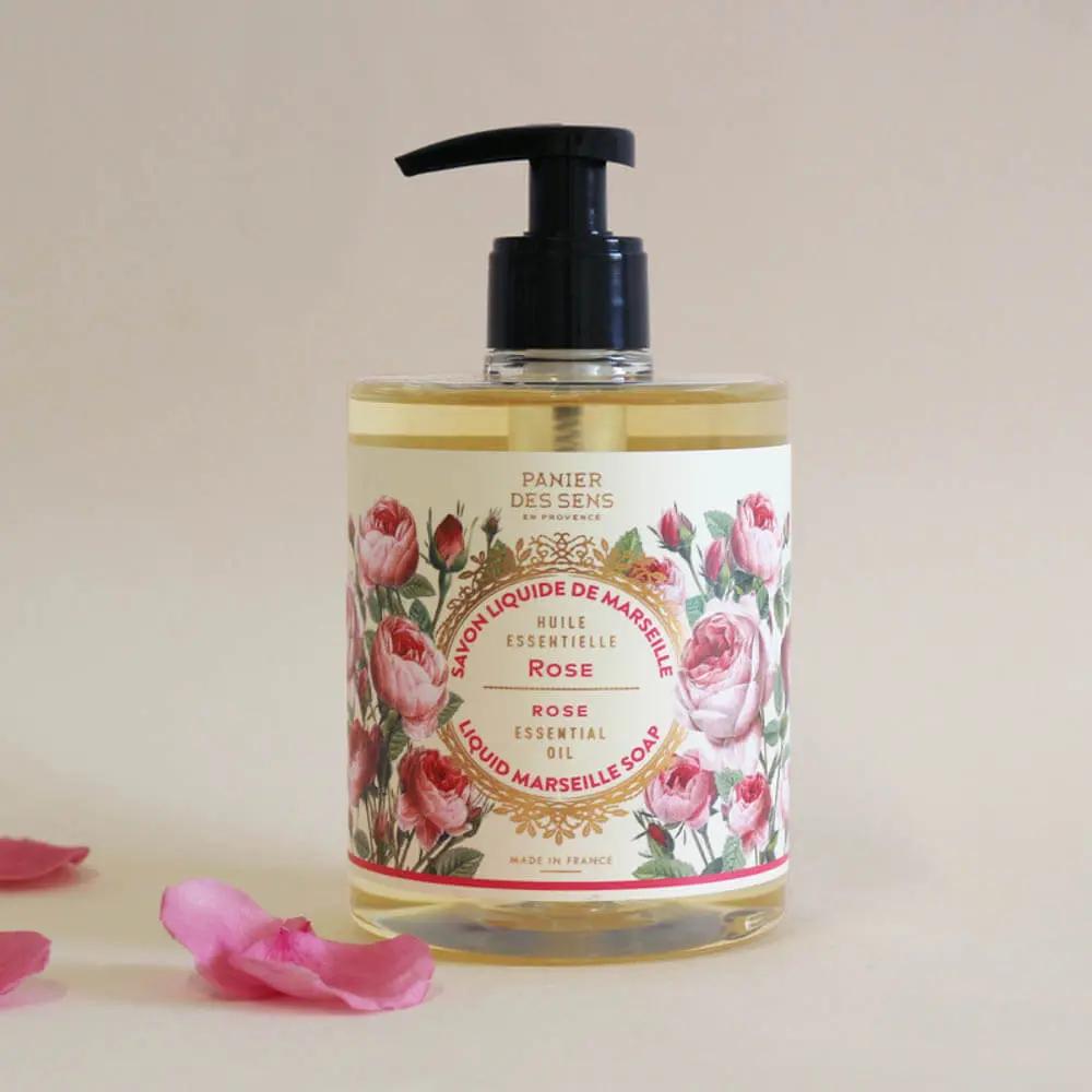 PANIER DES SENS SAVON LIQUIDE DE MARSEILLE ROSE 500ML