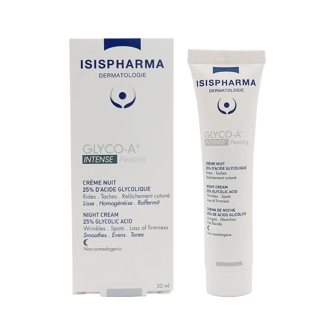 ISISPHARMA GLYCO-A INTENSE PEELING CREME NUIT 25% D'ACIDE GLYCOLIQUE 30ML