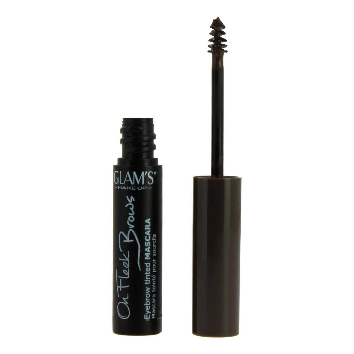 GLAM'S ON FLEEK BROWS MASCARA SOURCILS DEEP BROWN 827