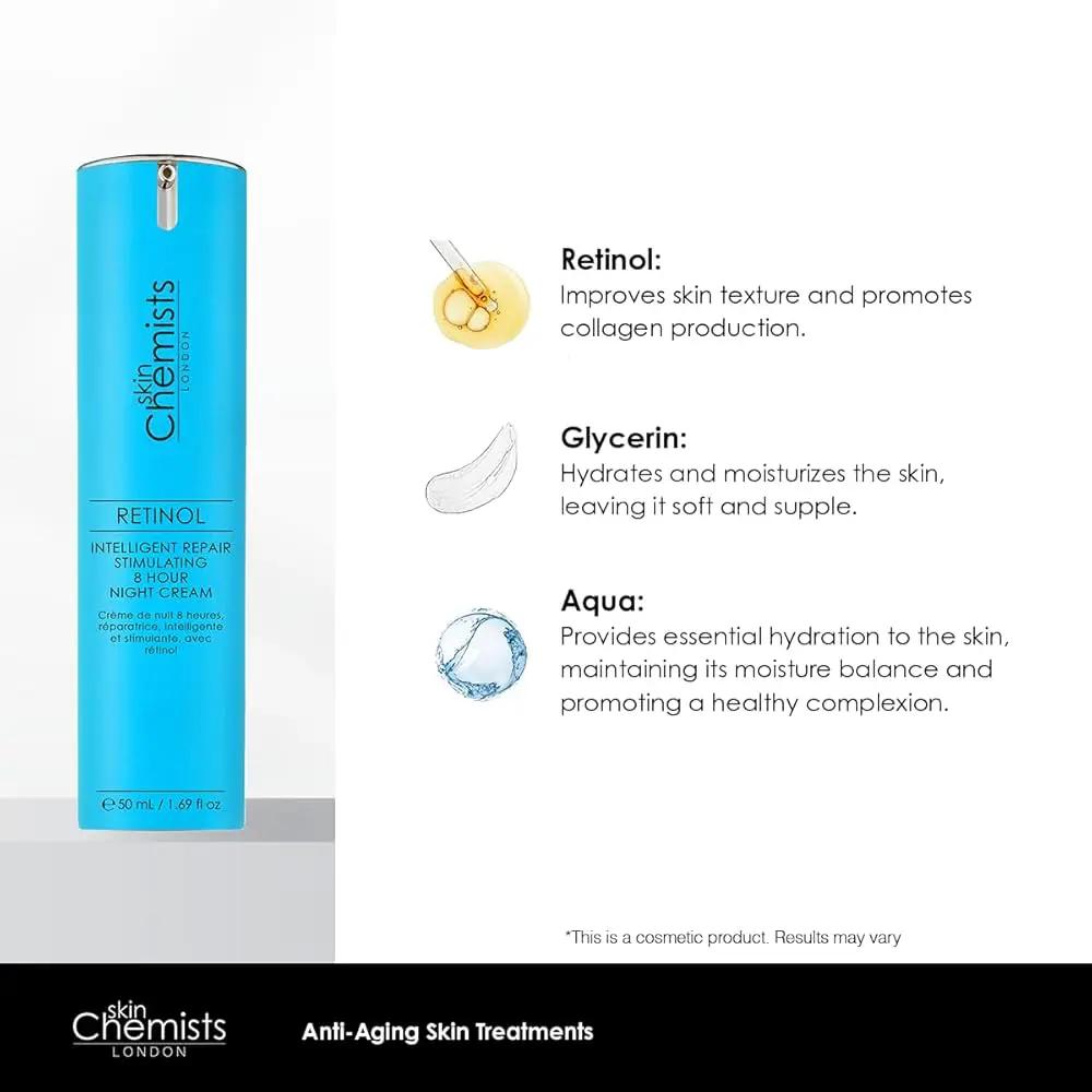SKIN CHEMISTS RETINOL INTELLIGENT CREME DE JOUR STIMULANTE 50 ML