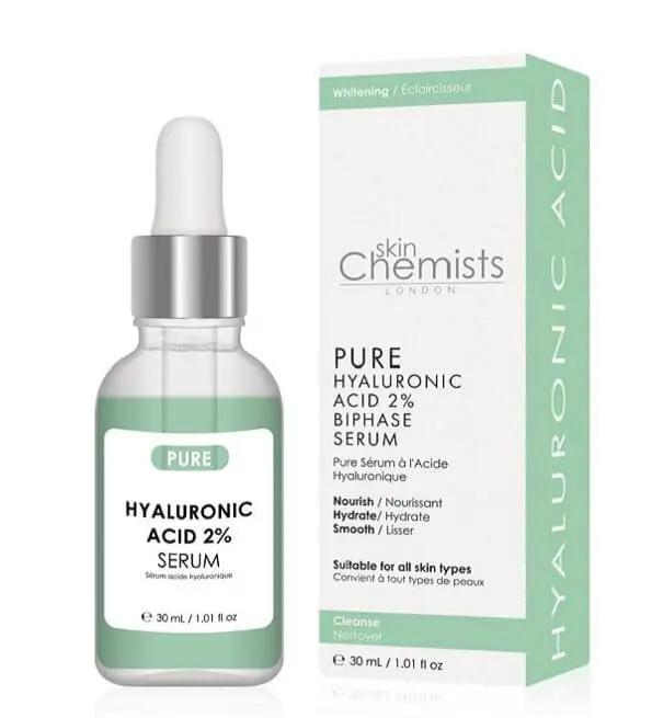 SKIN CHEMISTS Sérum Pure A L'Acide Hyaluronique 2% 30ml