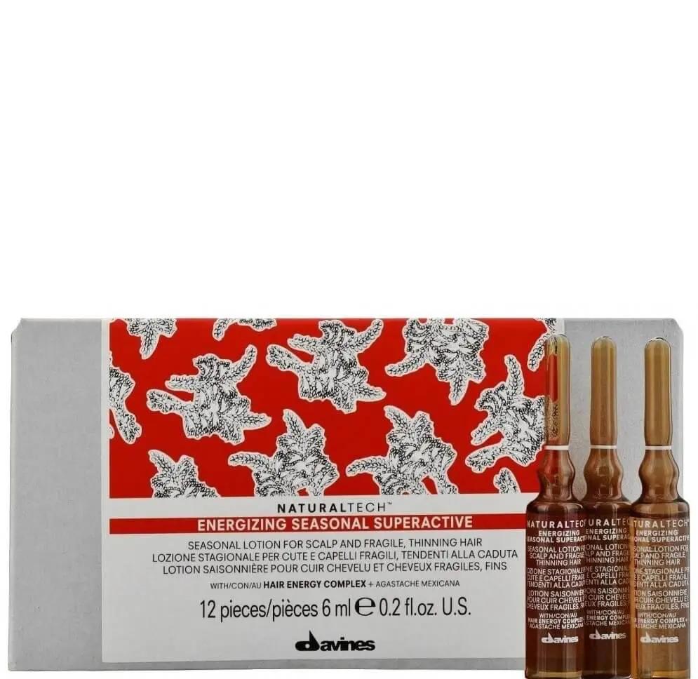 Davines ENERGIZING SEASONAL SUPERACTIVE AMPOULES 12*6ML