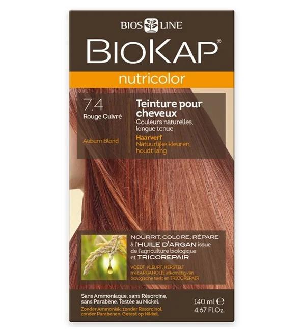 BIOKAP NUTRICOLOR 7.4 ROUGE CUIVRE