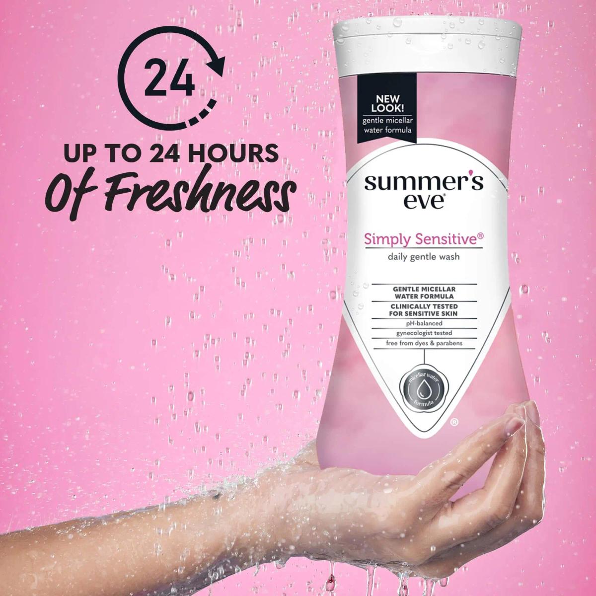 SUMMER'S EVE ISLAND FLORAL CLEANSING WASH 266ML