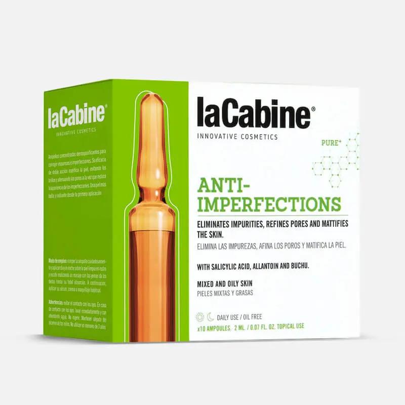 La Cabine10 Anti-blemish ampoules Combination and oily skin