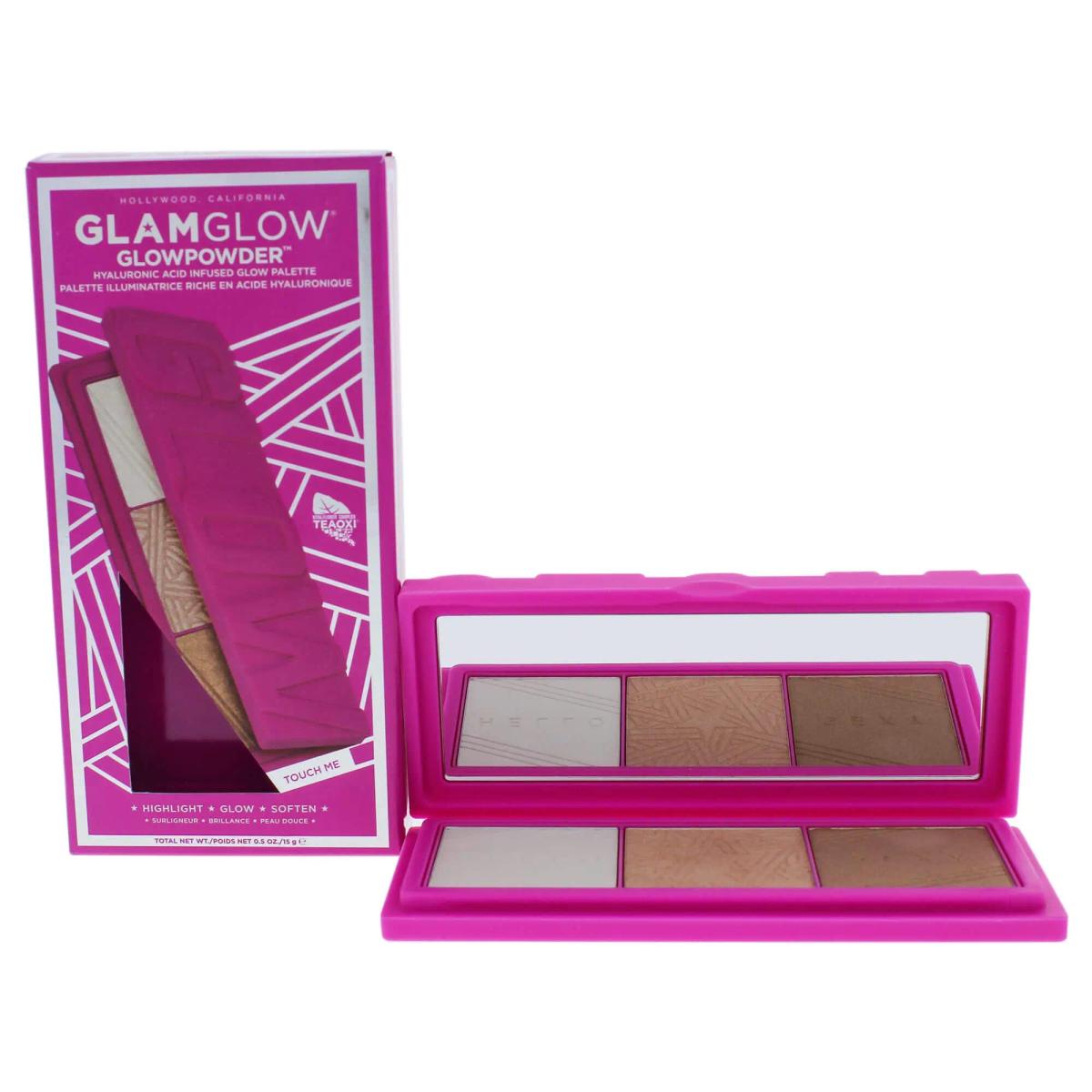Glamglow Glowpowder Palette de surligneurs éclatants infusés d'acide hyaluronique