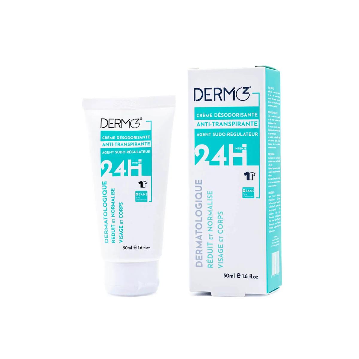 DERMOZ CREME DESODORISANTE ANTI-TRANSPIRANTE 50ML