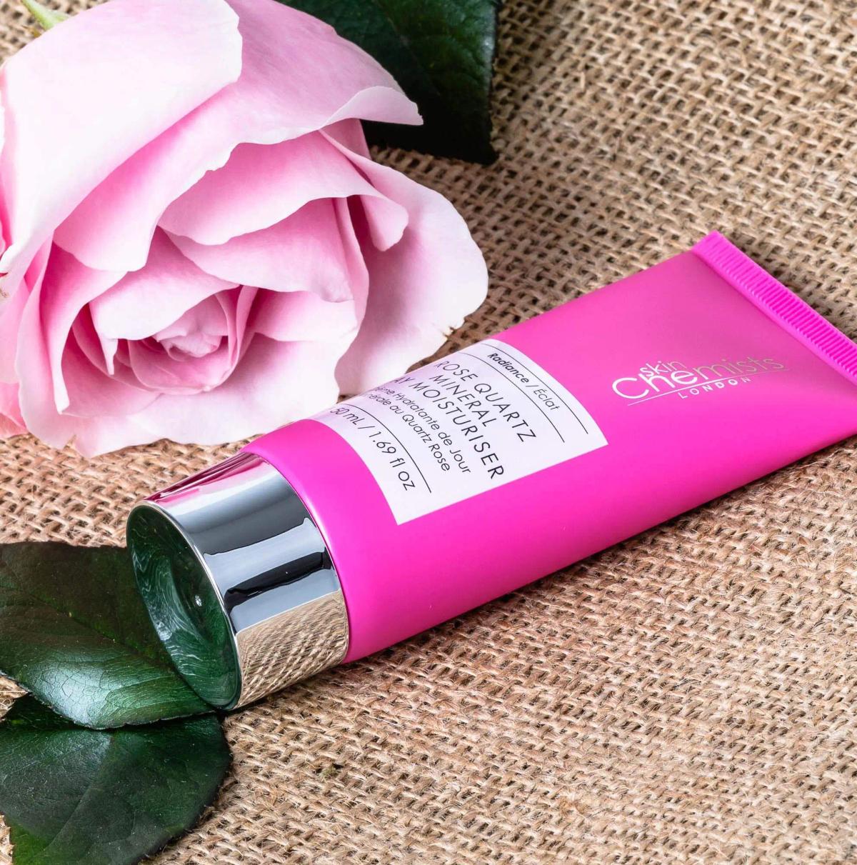 SkinChemists Crème Hydratante de Jour Anti-Rides au Quartz Rose 50ml