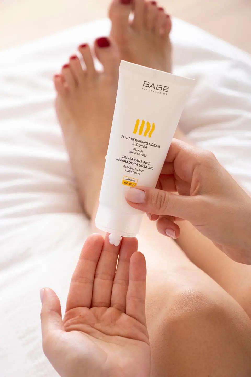 BABE Crème réparatrice pour les pieds Urée 10% 100 ml