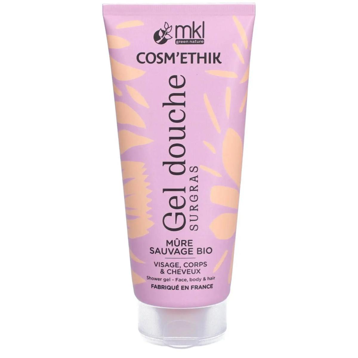 MKL Cosm'Ethik Gel Douche Surgras Mûre Sauvage Bio 200 ml