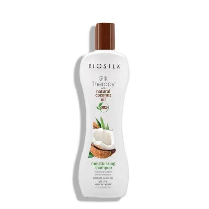 BIOSILK SILK THERAPY ORGANIC COCONUT OIL SHAMPOING HYDRATANT 355 ML