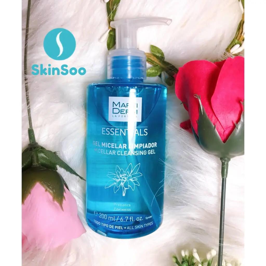 Martiderm ESSENTIALS GEL MICELAR LIMPIADOR 200ML