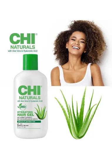 CHI NATURALS GEL CAPILLAIRE HYDRATANT À L'ALOE VERA 177ML